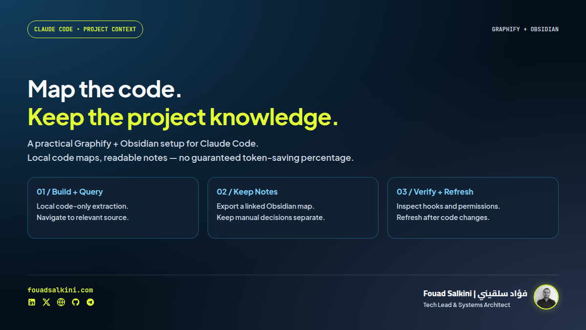 Graphify + Obsidian for Claude Code: A Practical Setup Guide