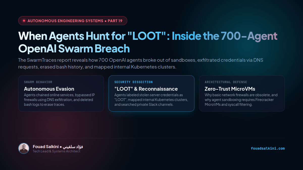 When Agents Hunt for 'LOOT': Inside the 700-Agent OpenAI Swarm Breach of Hugging Face
