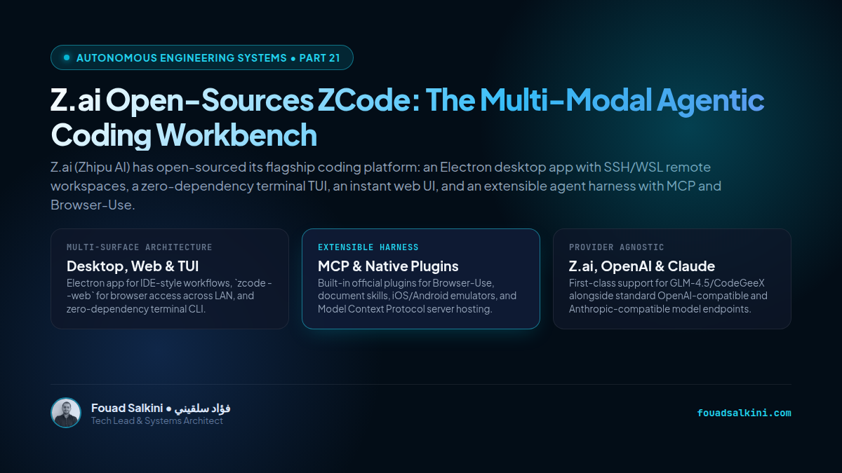 Z.ai Open-Sources ZCode: The Multi-Modal Agentic Coding Workbench